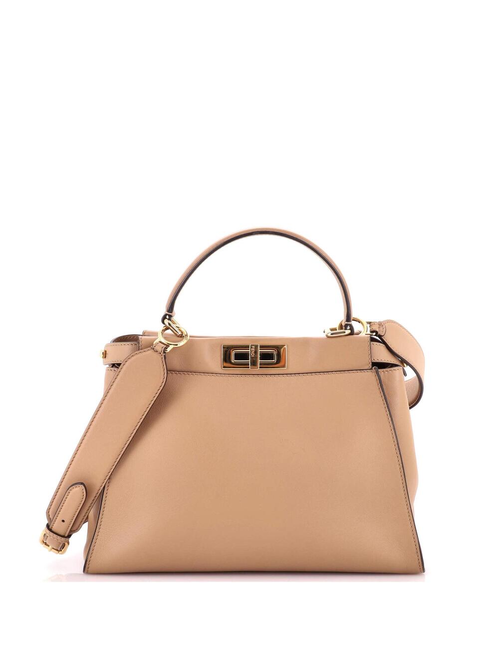 Fendi Peekaboo Iconic Bag Leather With #365651F20B